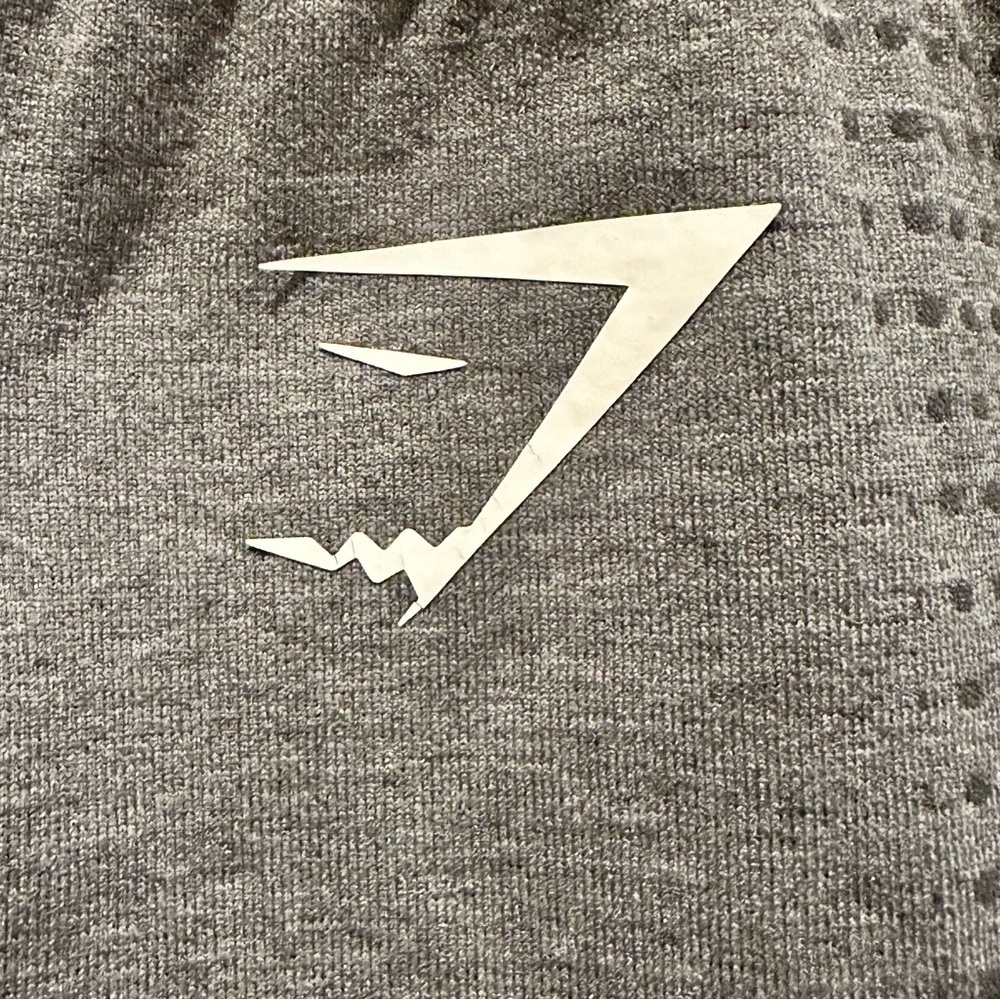 Gymshark Vital Seamless 2.0 Leggings Crop 25" Gray B1A2B Womens Small Small - Picture 9 of 10